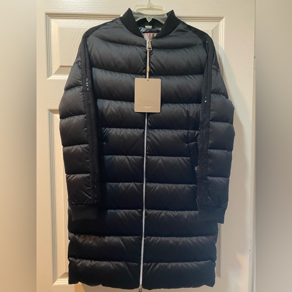 Herno Jackets & Blazers - Herno Stylish Black Coat, US Size S, EU size 36